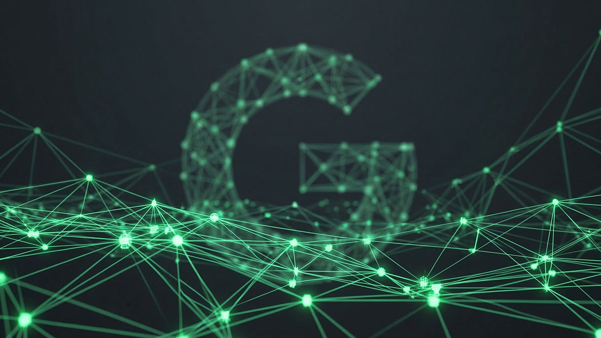 Semantic knowledge graph showing connected entity nodes