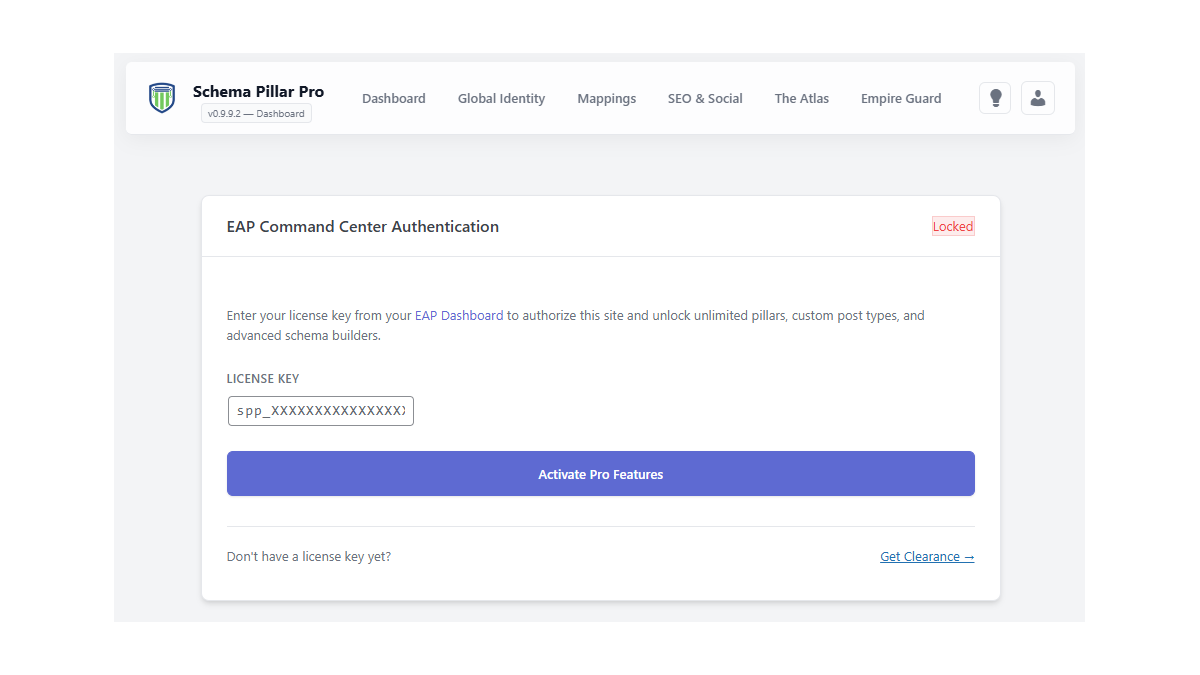 Schema Pillar Pro Activate License