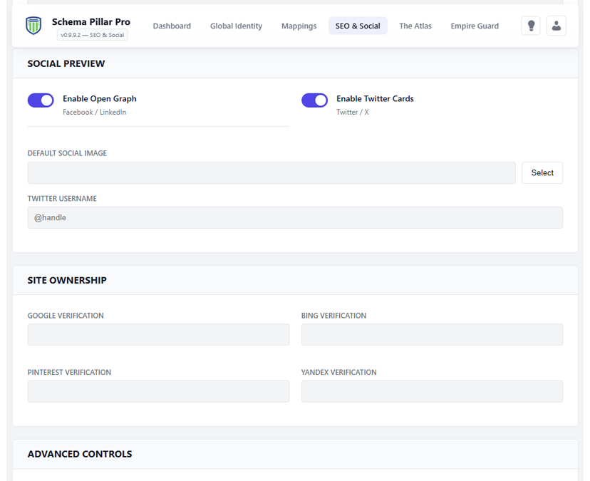 Search result vs Social Media Card Preview